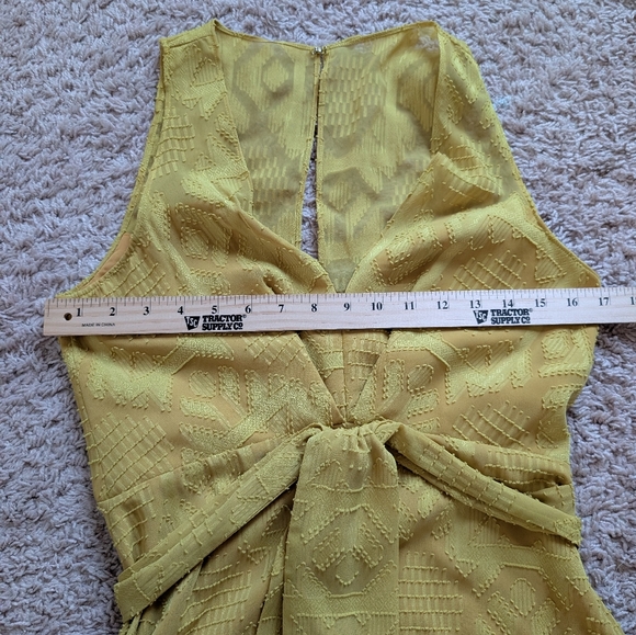 Sachin + Babi Yellow Maxi Dress - Picture 11 of 12